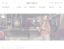 Tablet Screenshot of karenkane.com
